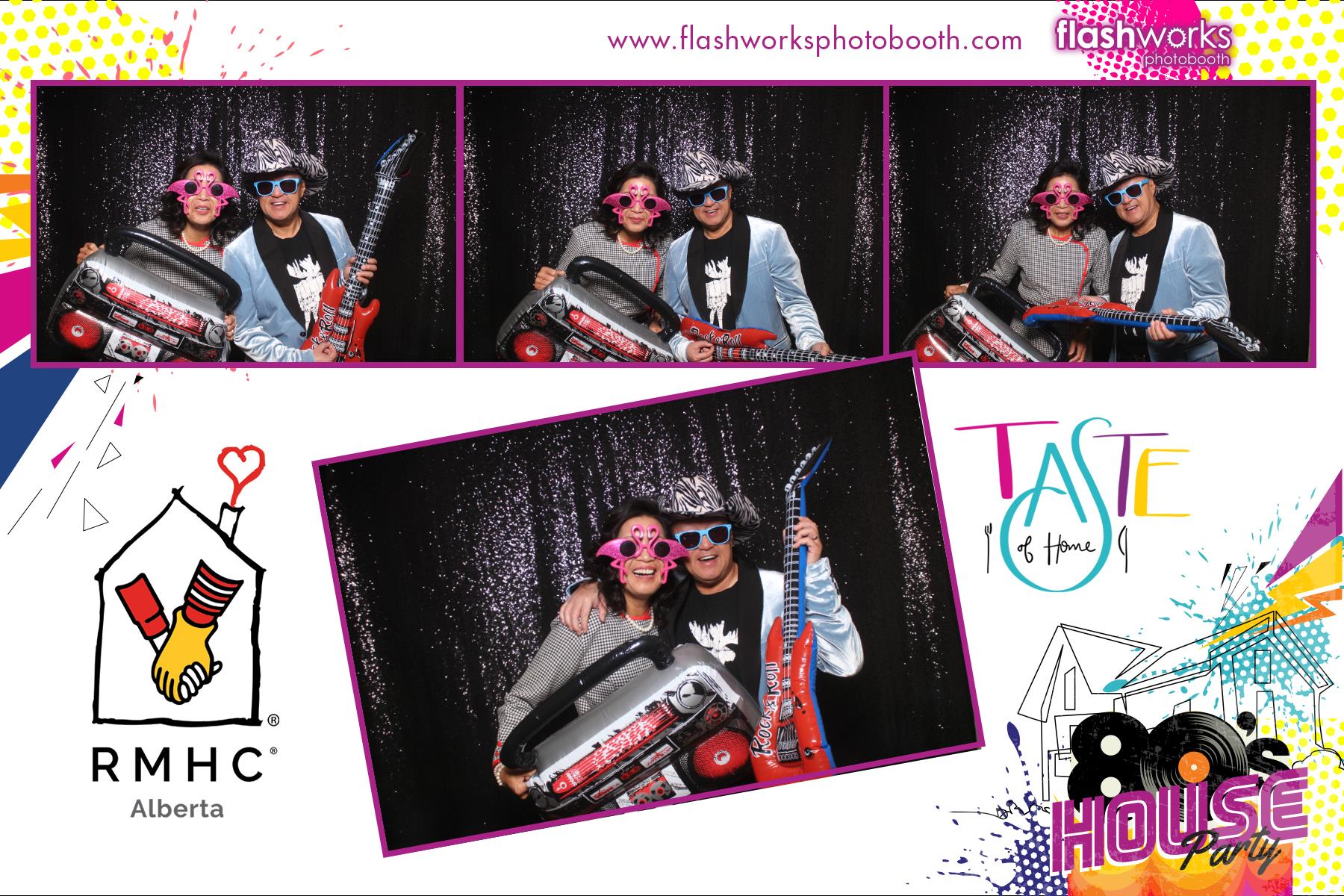 RMHC Alberta - Taste of Home Gala - 80s House Party | View more photos from the event at gallery.flashworksphotobooth.com/u/FlashworksPhotoboothInc/RMHC-Alberta-Taste-of-Home-Gala-80s-House-Party
